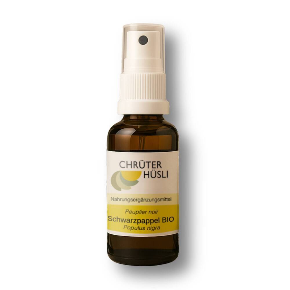 Glycerinmazerat Schwarzpappel Spray Bio 30 ml