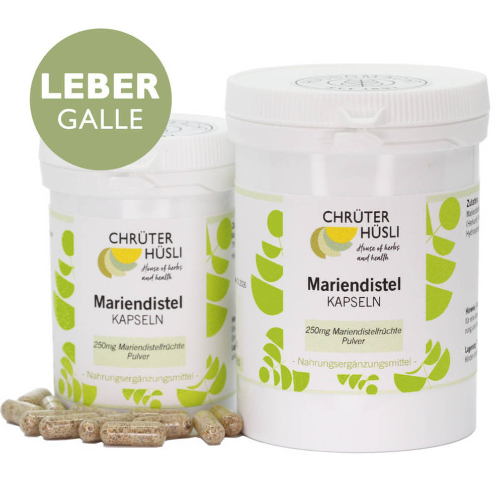 Mariendistel Kapseln