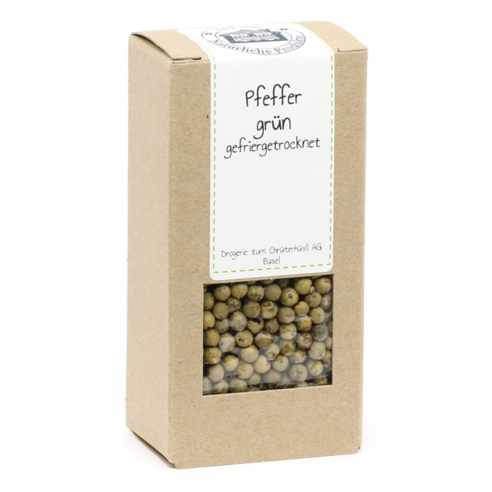 Pfeffer grüner gefriergetrocknet