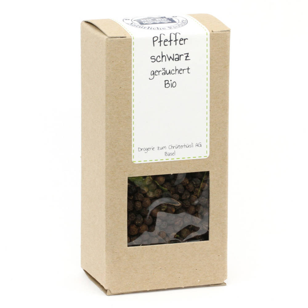 Pfeffer schwarz geräuchert Bio