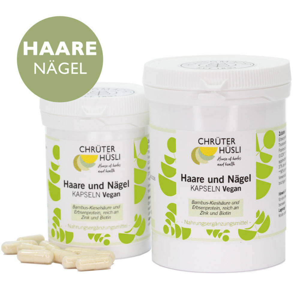 Haare und Nägel Kapseln "Vegan"