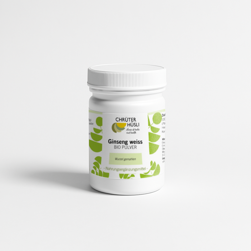 Ginseng weiss Bio gemahlen