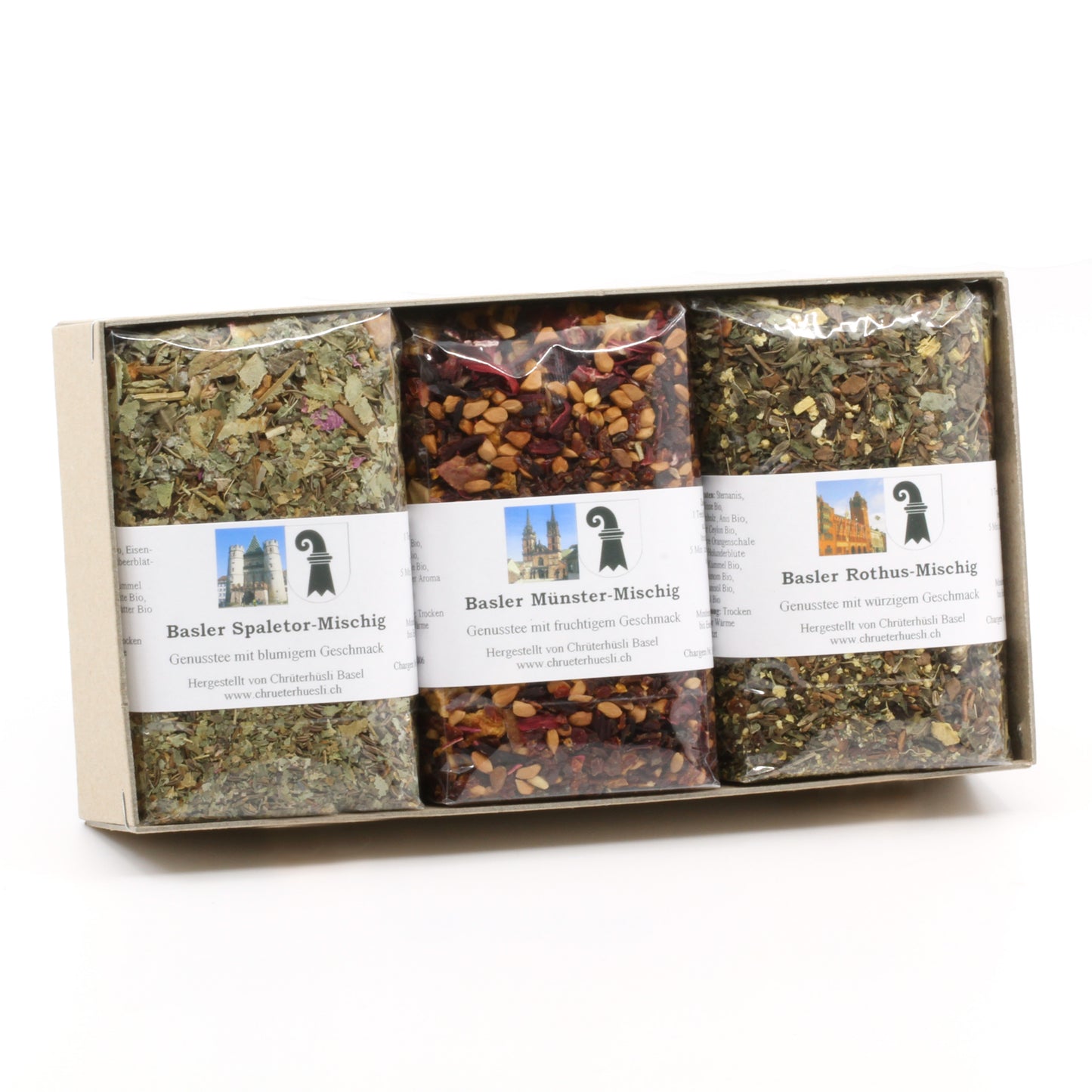 Tee Trio Basler Geschenkpackung