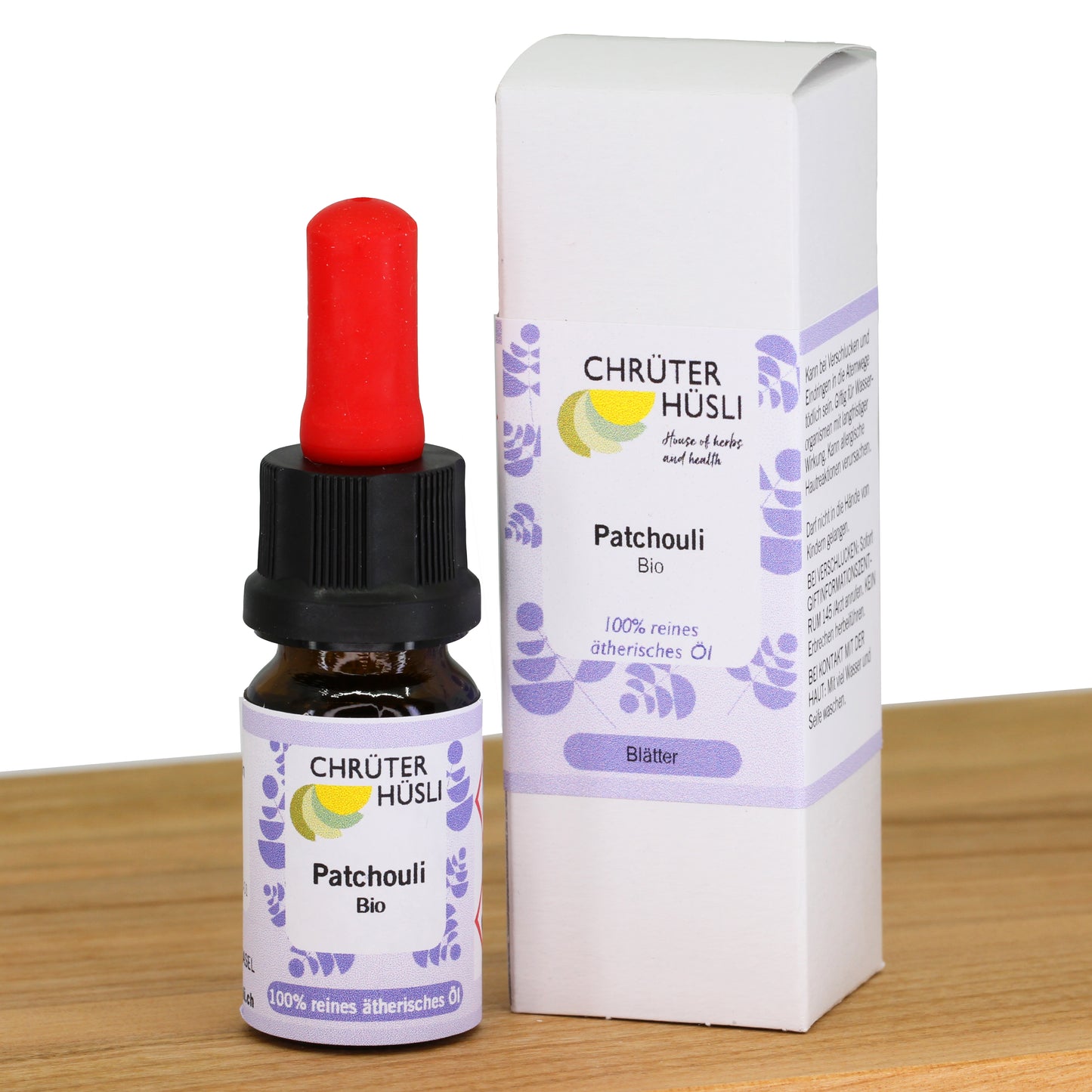 Patchouli ätherisches Öl Bio Pipette