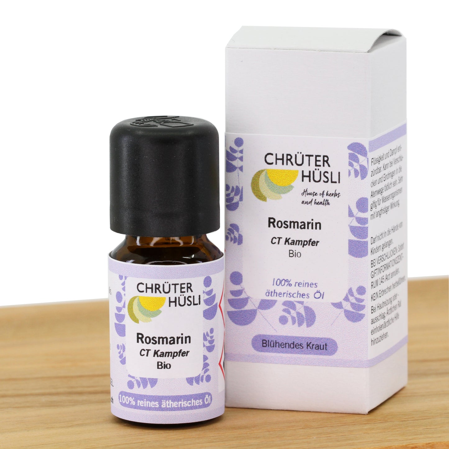 Rosmarin CT Kampfer ätherisches Öl Bio 10 ml