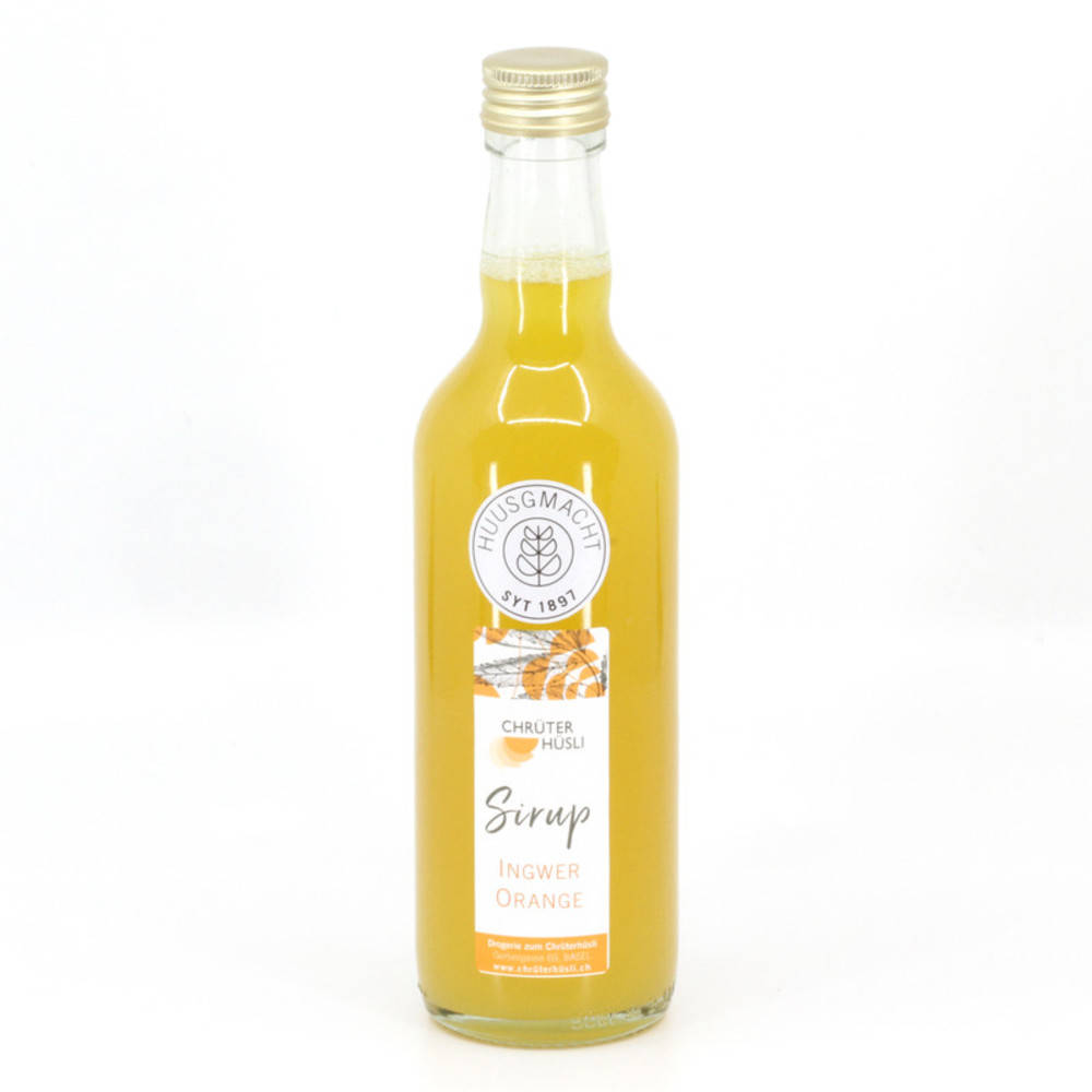 Ingwer Orangen Sirup 5 dl
