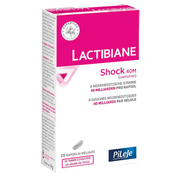 Lactibiane Shock 40M Kaps 20 Stk