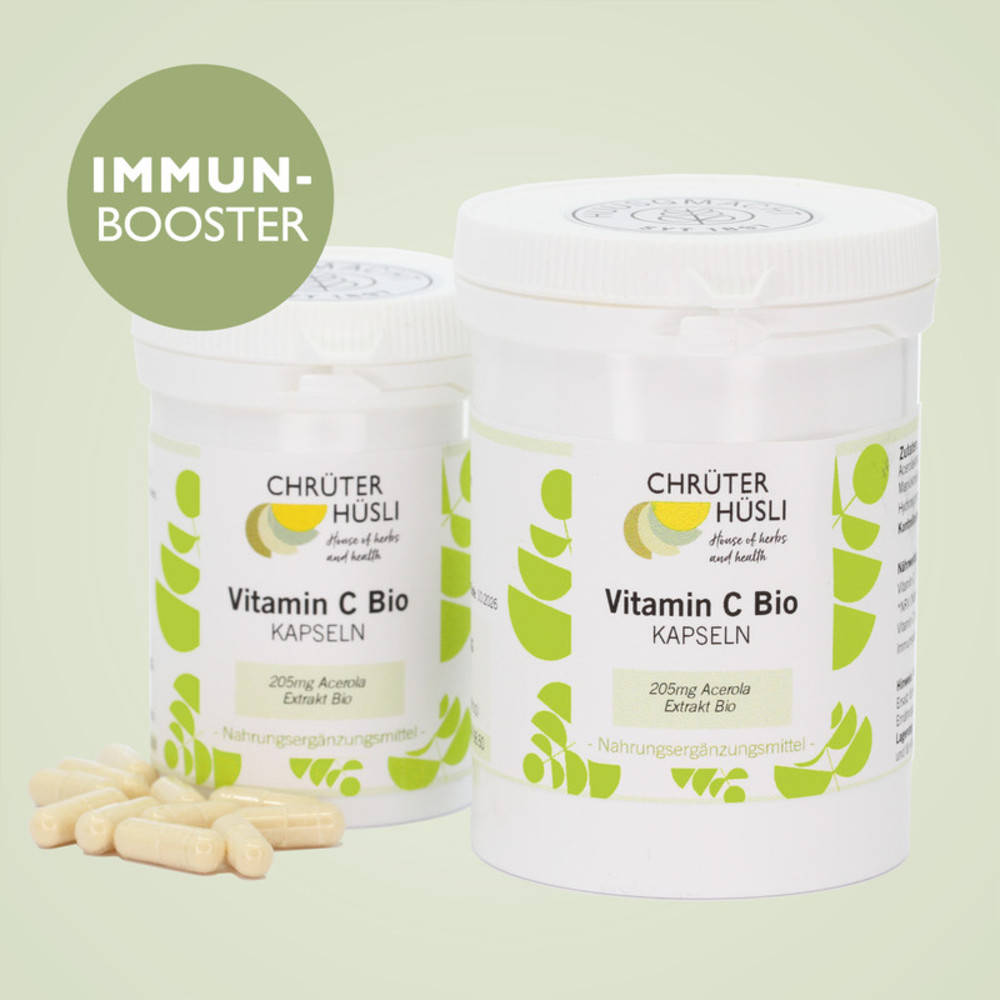 Vitamin C Kapseln (Acerola) Bio