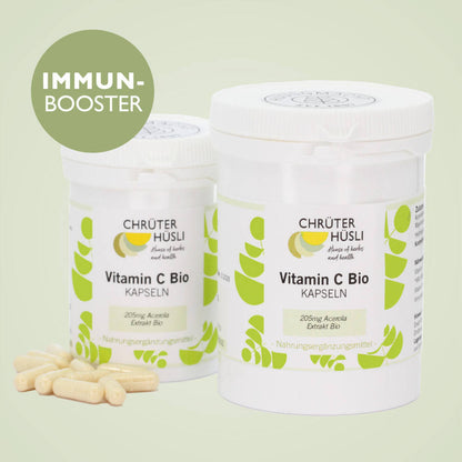 Vitamin C Kapseln (Acerola) Bio