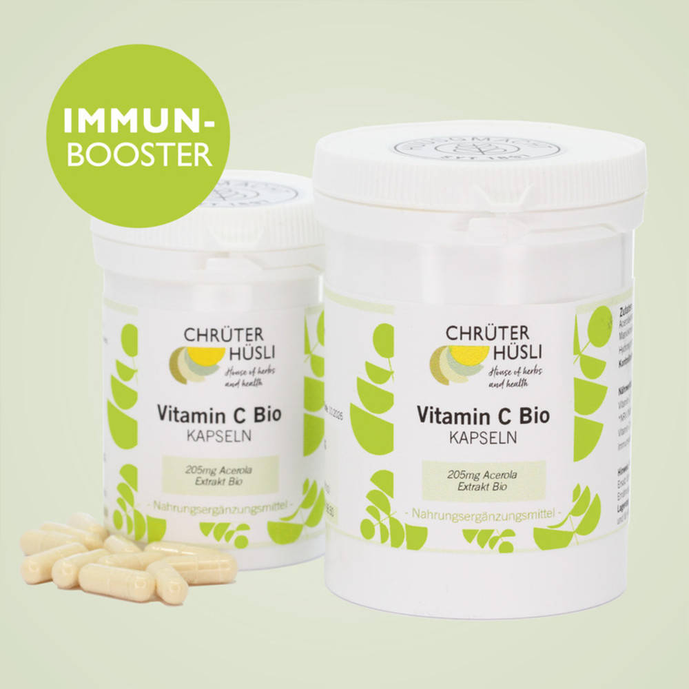 Vitamin C Kapseln (Acerola) Bio