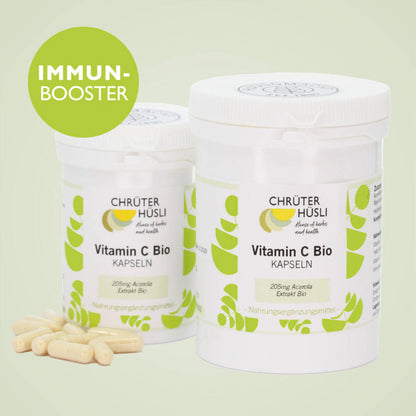 Vitamin C Kapseln (Acerola) Bio