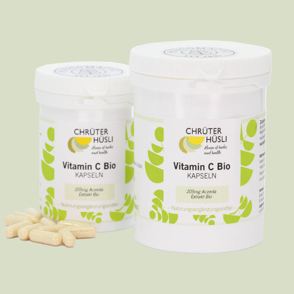 Vitamin C Kapseln (Acerola) Bio