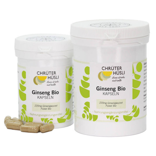 Ginseng Kapseln Bio