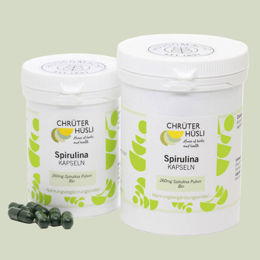 Spirulina Kapseln Bio