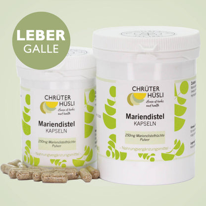Mariendistel Kapseln