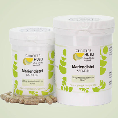 Mariendistel Kapseln