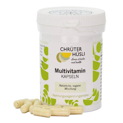 Multivitamin Kapseln 100% natürlich