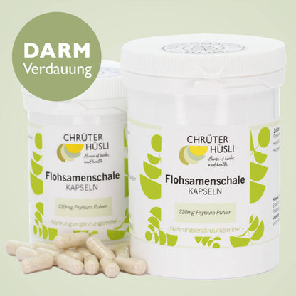 Flohsamenschale Kapseln