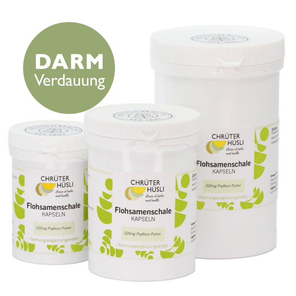 Flohsamenschale Kapseln