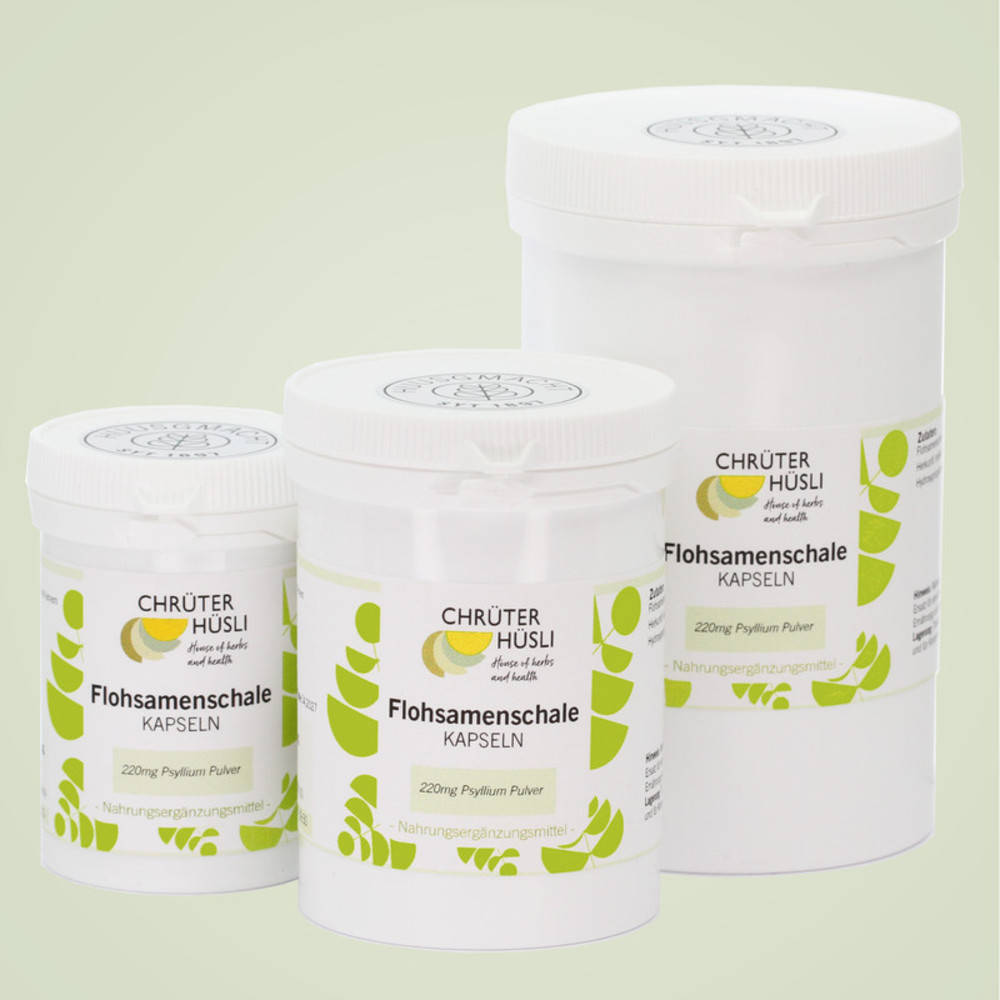 Flohsamenschale Kapseln
