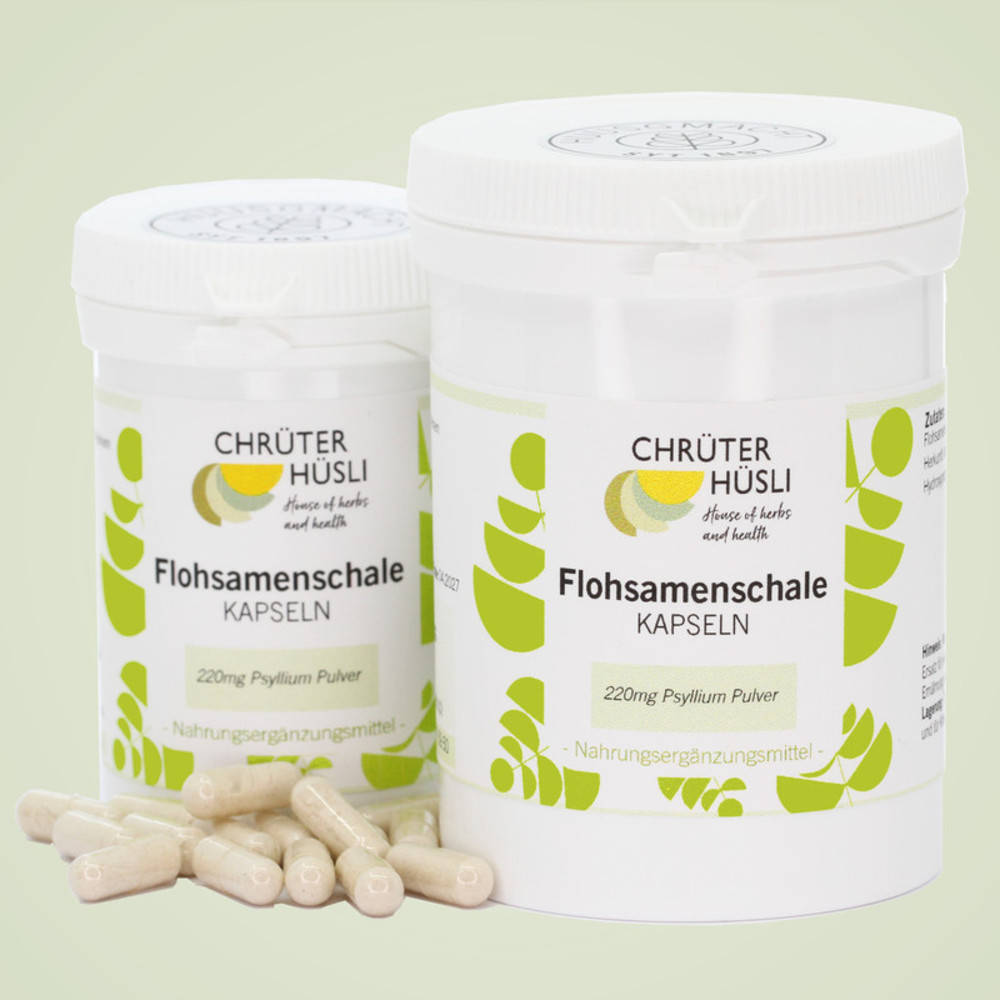 Flohsamenschale Kapseln