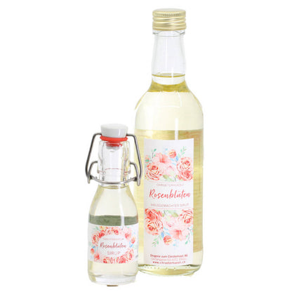 Rosenblüten Sirup