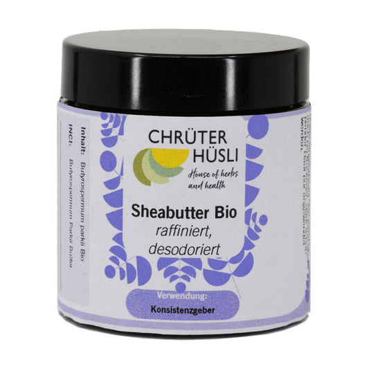 Sheabutter raffiniert, desodoriert Bio 100 g