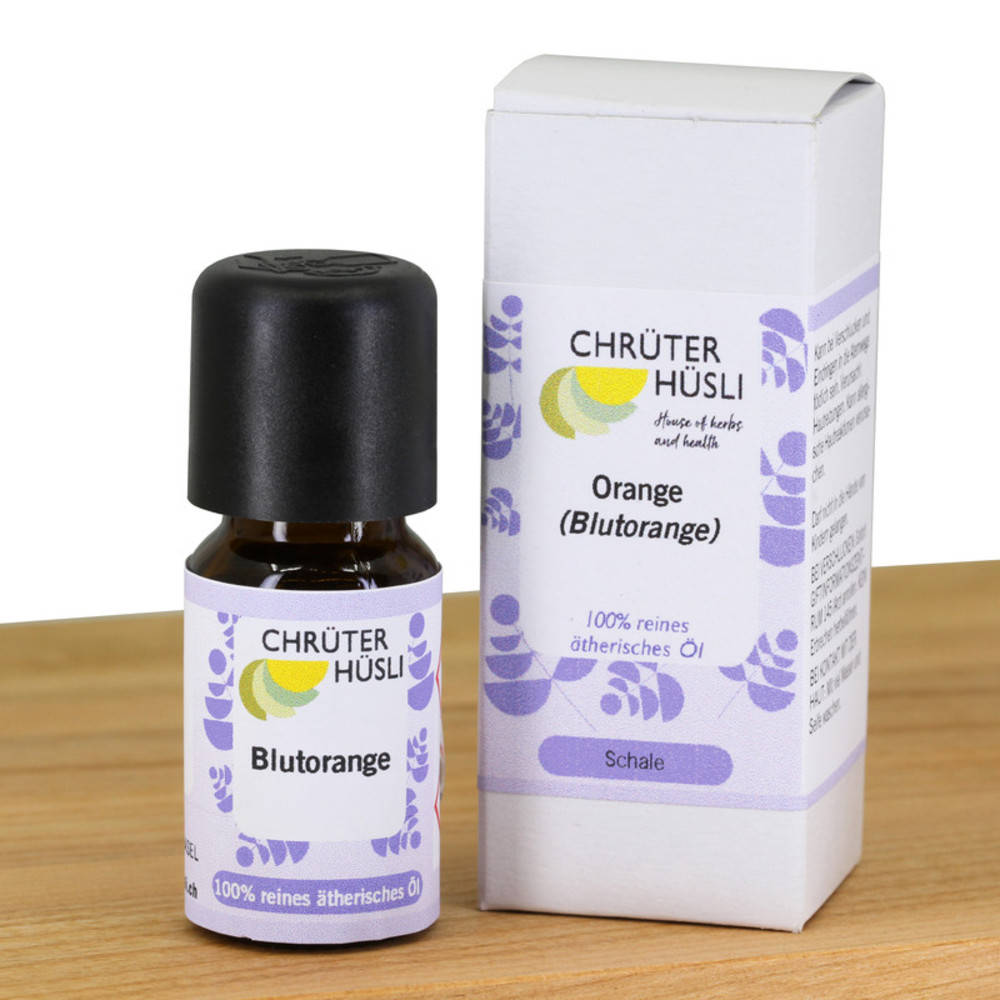 Orange, Blut- ätherisches Öl