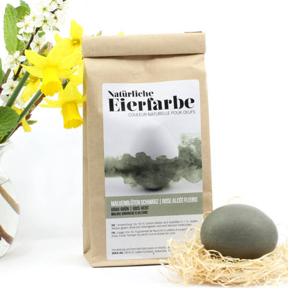 Malvenblüten schwarz Ostereierfarbe