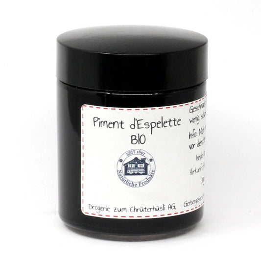 Piment d'Espelette gemahlen Bio 25 g