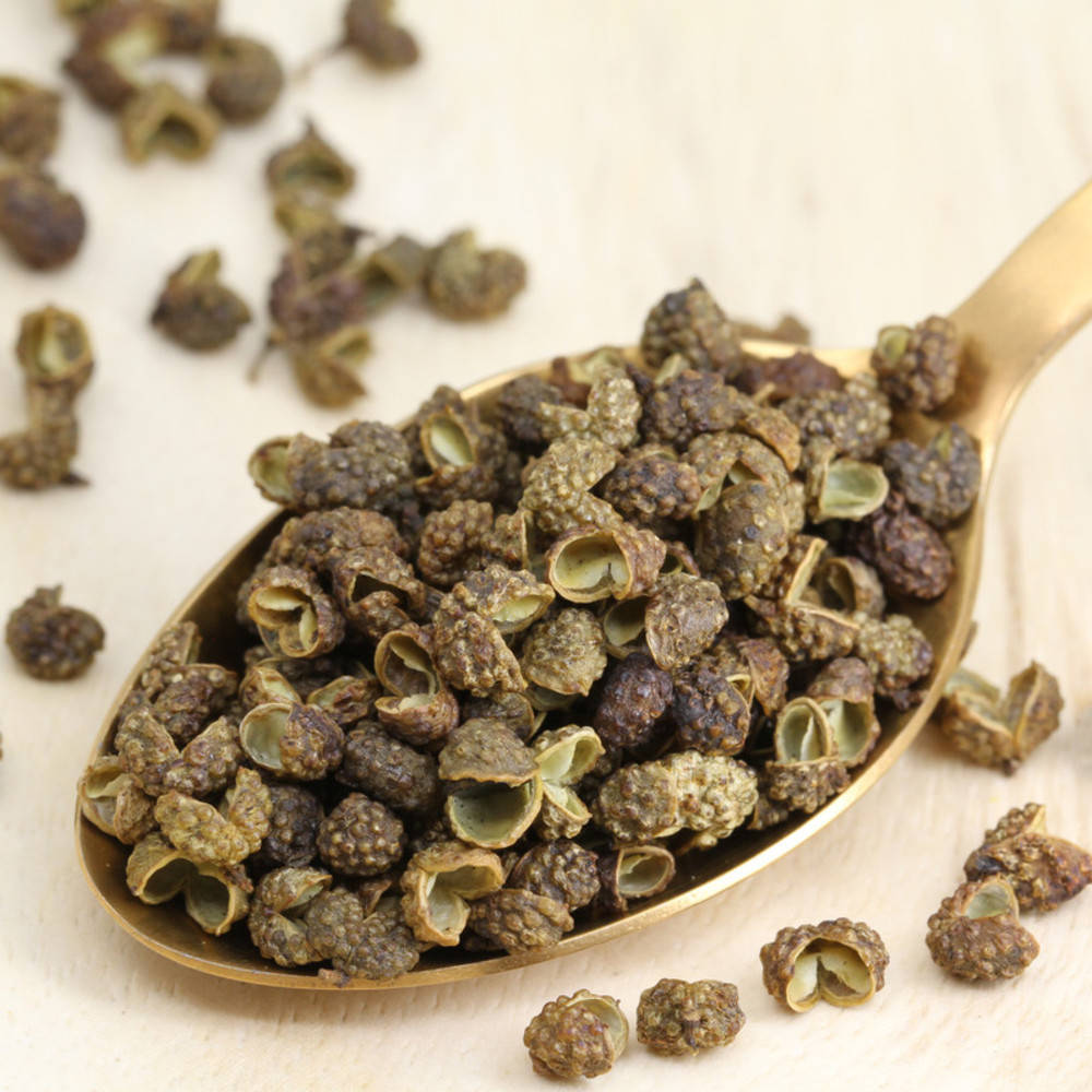 Pfeffer Szechuan grün