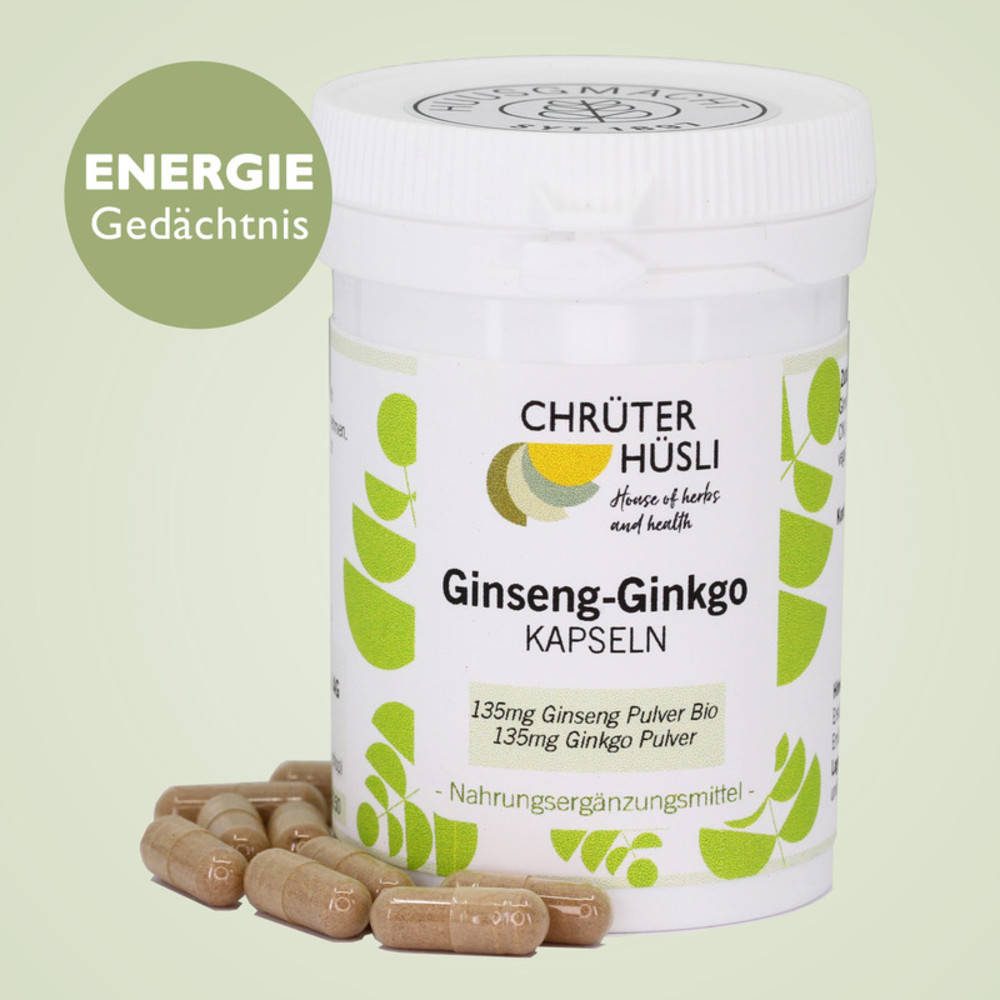 Ginseng Ginkgo Kapseln