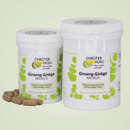 Ginseng Ginkgo Kapseln