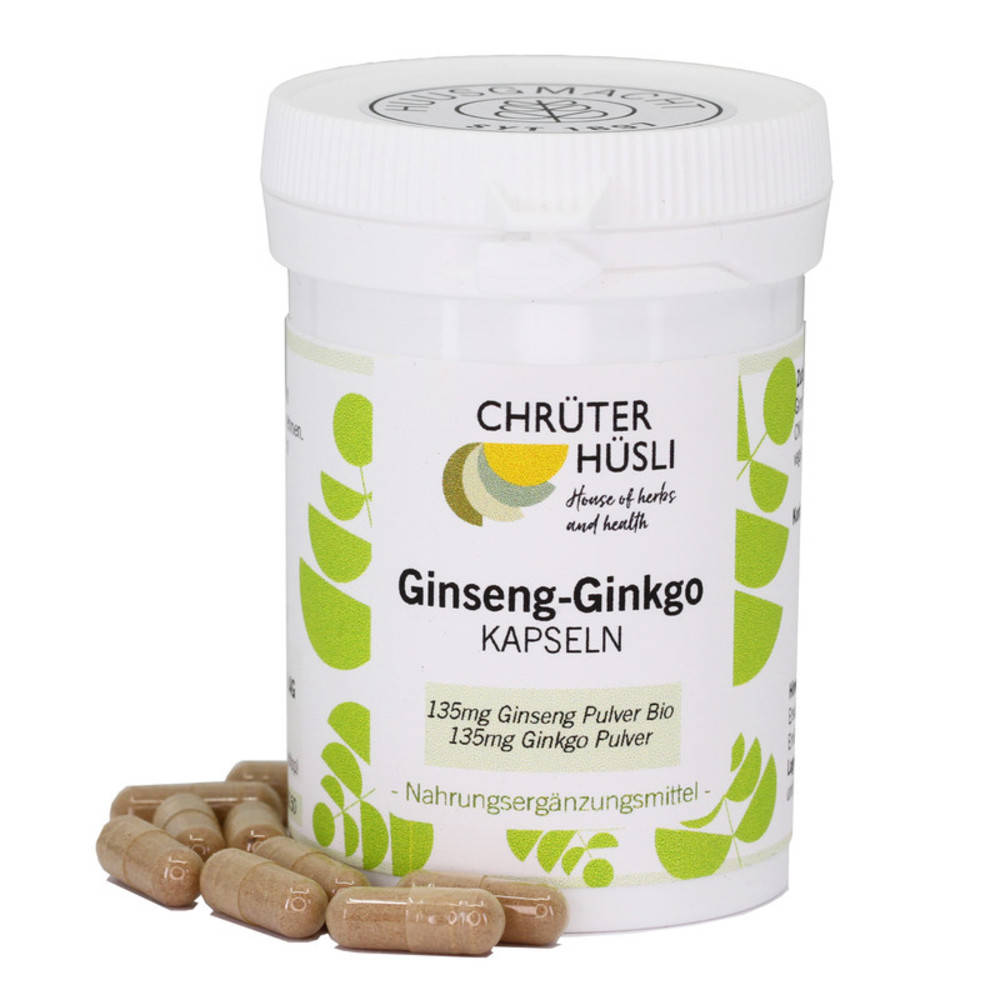 Ginseng Ginkgo Kapseln