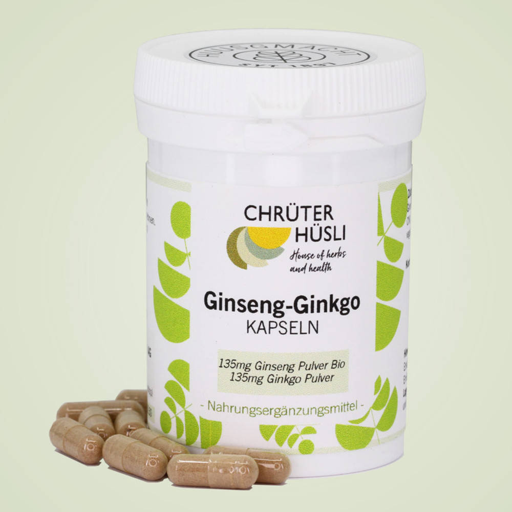 Ginseng Ginkgo Kapseln