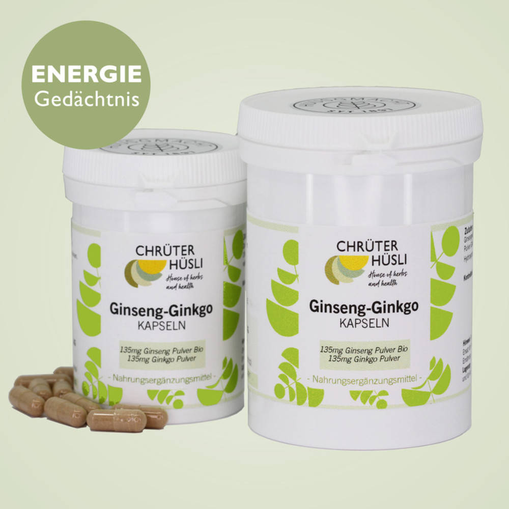 Ginseng Ginkgo Kapseln