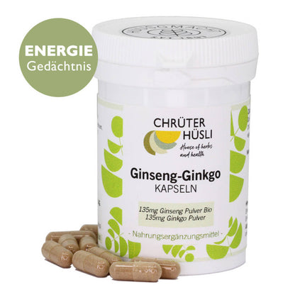 Ginseng Ginkgo Kapseln