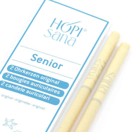 Hopi Ohrenkerzen blau "Senior" 2 Stk