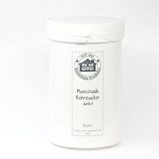 Zucker, Rohrohrzucker Muscovado dunkel 250 g