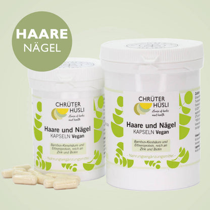 Haare und Nägel Kapseln "Vegan"