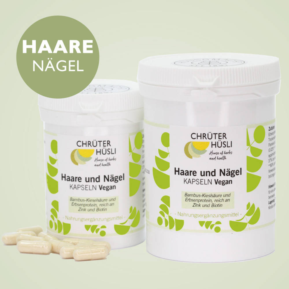Haare und Nägel Kapseln "Vegan"