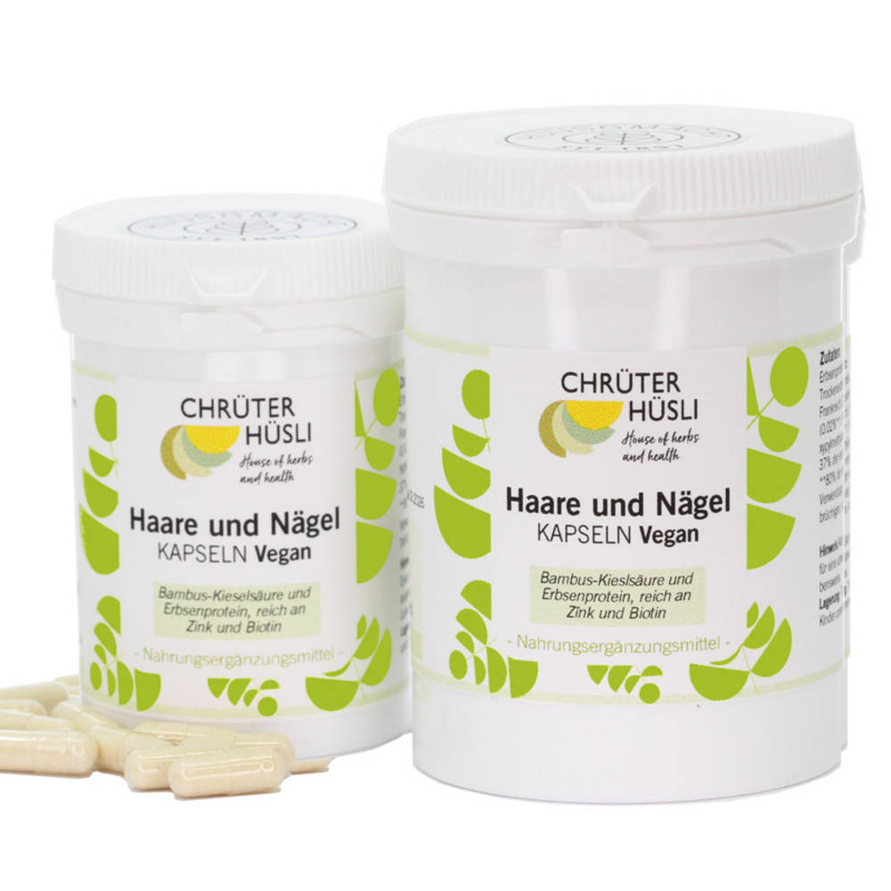 Haare und Nägel Kapseln "Vegan"