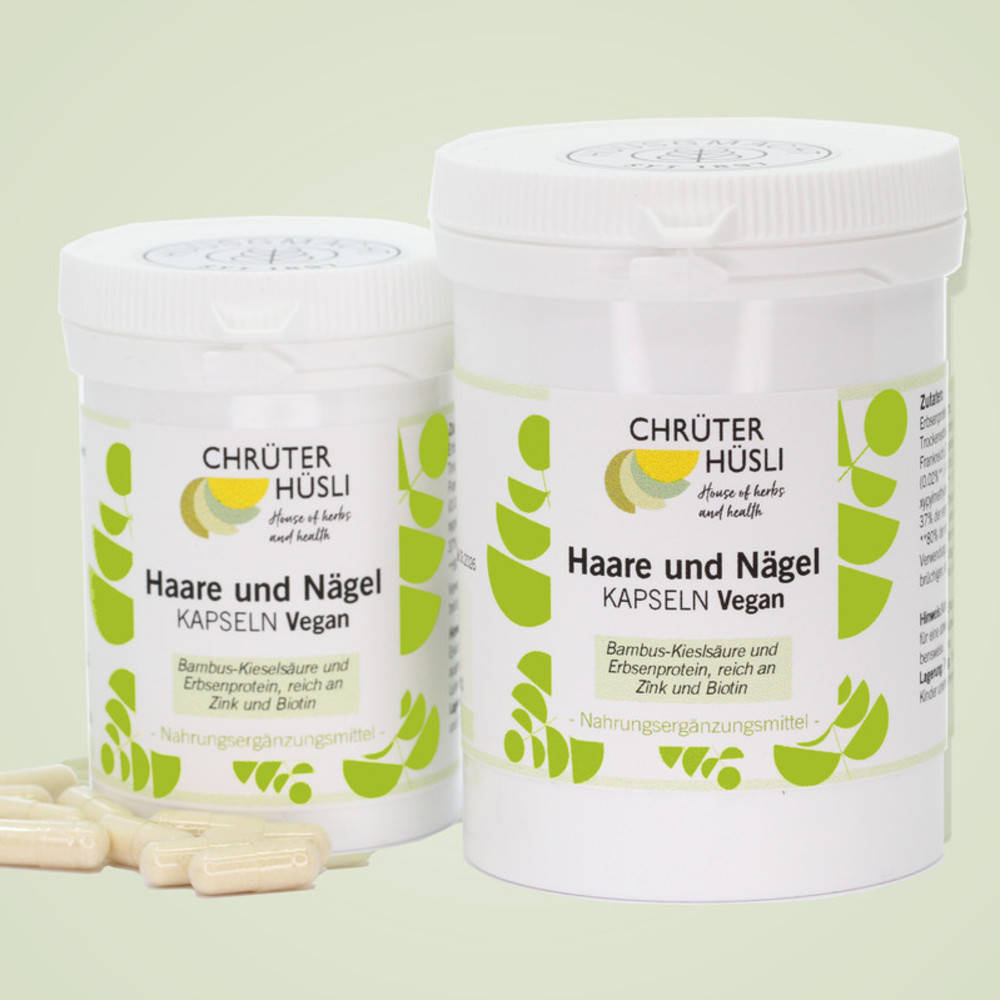 Haare und Nägel Kapseln "Vegan"