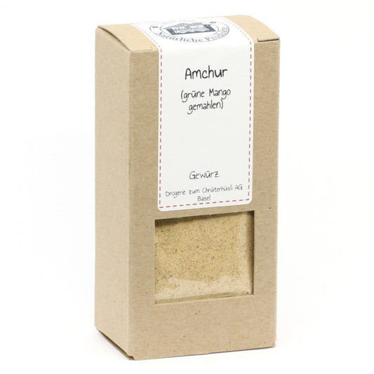 Amchur gemahlen