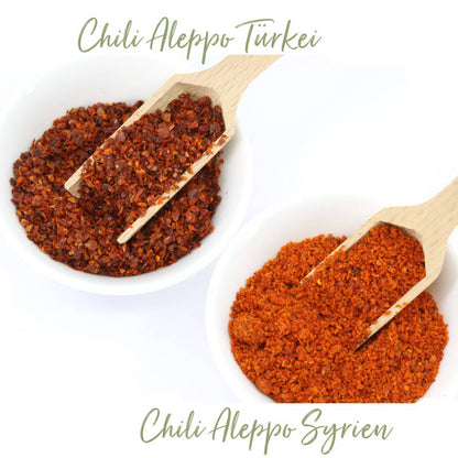 Chili Aleppo gebrochen
