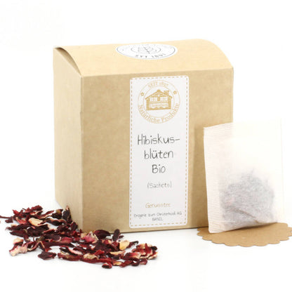 Hibiskusblüten Tee geschnitten Bio