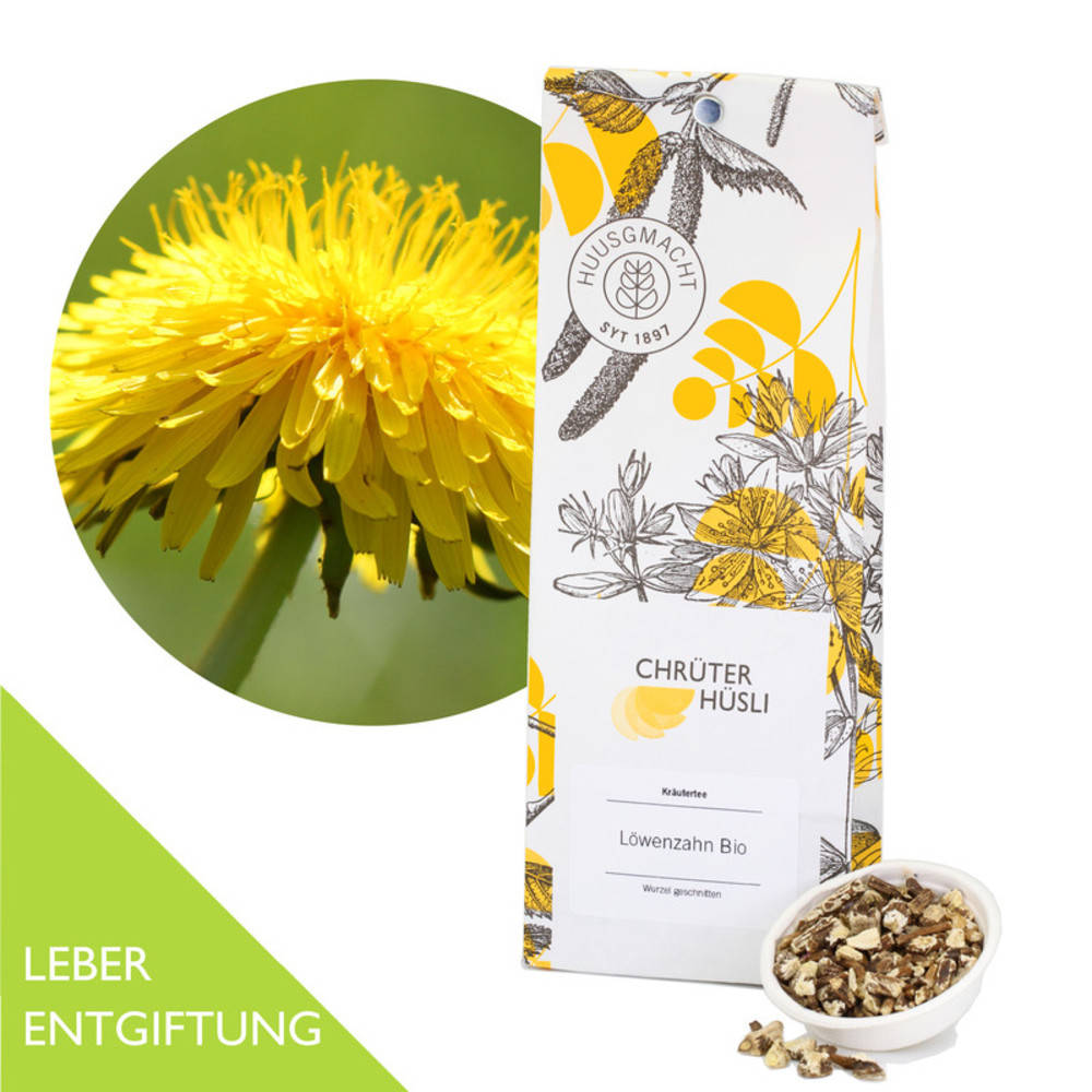 Löwenzahnwurzel geschnitten Tee Bio