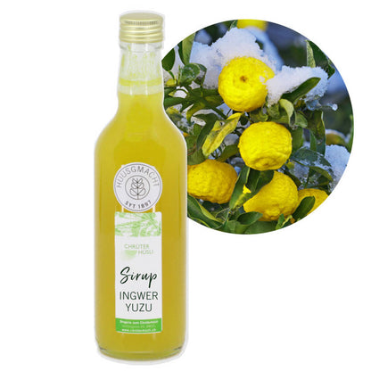 Ingwer Yuzu Sirup