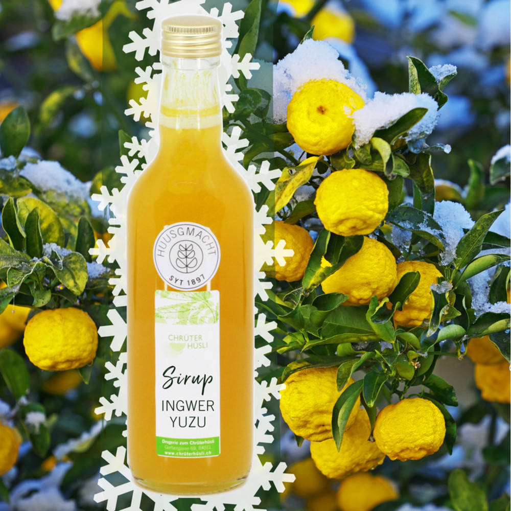 Ingwer Yuzu Sirup