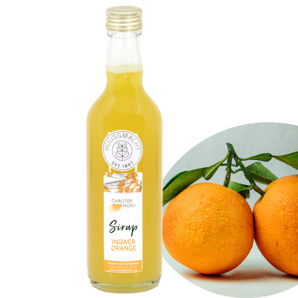 Ingwer Orangen Sirup